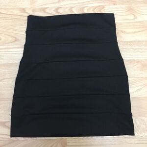 Black Bodycon Skirt